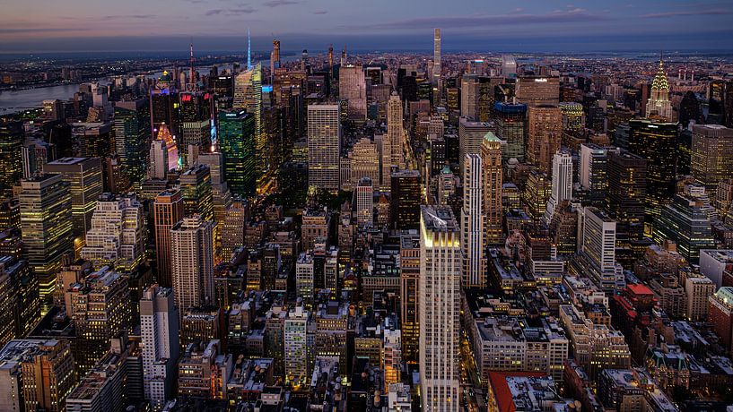 Vue d'ensemble de la ville de New York par Kurt Krause