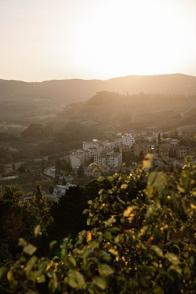Zonsondergang | Reisfotografie Italië van Inge de Lange