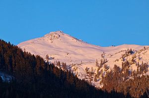 Das winterliche Grießenkareck im Abendlicht