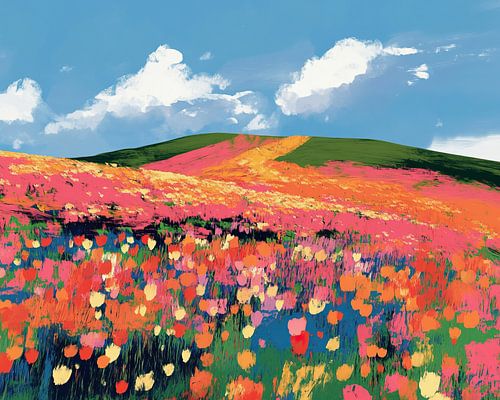 Fields of Colorful Dreams