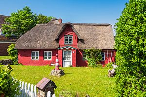 Historisches Haus in Norddorf auf der Insel Amrum