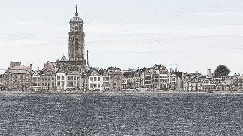 Deventer schets Wellekade