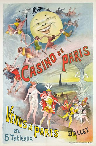 Alfred Choubrac - Casino De Paris, Ballet Venus À Paris (1880-1900)