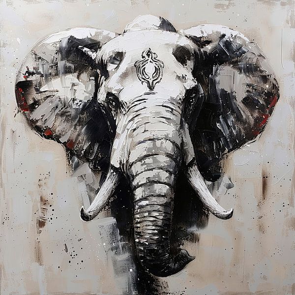 Elefant von Poster Art Shop