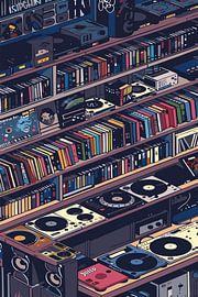 Timeless Grooves by ink art