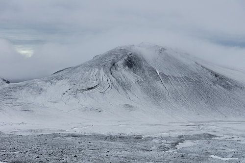 Paysage d'hiver en Islande