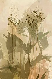 Modern Botanical illustration - Grasses -11