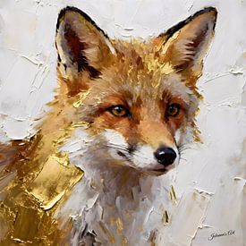 Vos 1 - De Gouden Vos van Johannas Art Creations