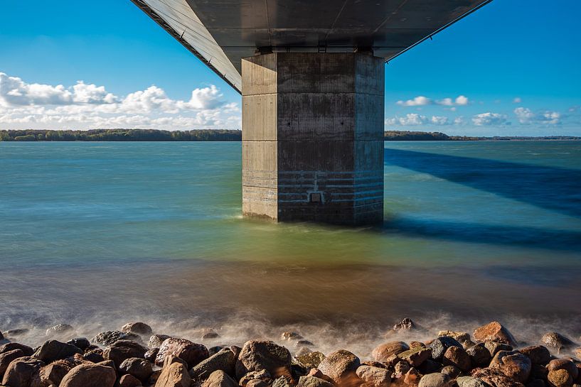 A bridge between Zealand and Falster in Denmark by Rico Ködder