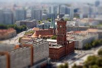 BERLIN Rotes Rathaus - red town hall