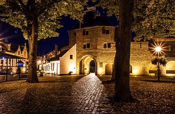 De Vischpoort in Harderwijk. 30 sec. belicht. / The Vischpoort in Harderwijk, Holland. Exposed 30 se