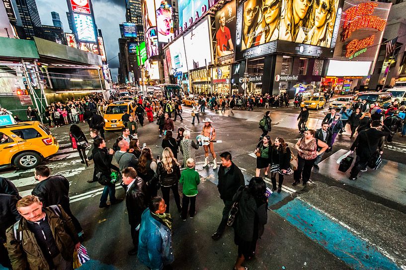 New York &quot;Der nackte Cowboy&amp;quot. von John Sassen