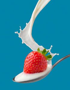 Strawberry & milk van Leon Brouwer