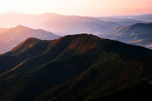 Sonnenuntergangsberg