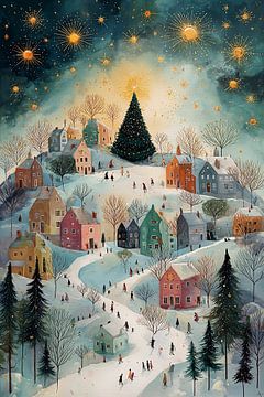 Magische Kerst onder Sterren no.3 van Studio BB