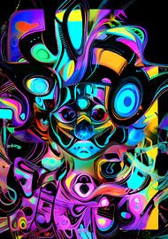 "Ihr psychischer Blick in Farben"" von Harry Louwen