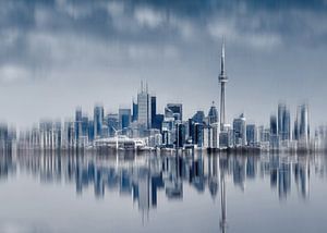 Toronto Skyline Blur No 5