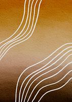 Timeless - abstract pattern taupe/beige/true joy