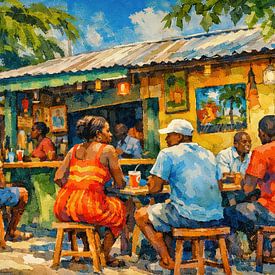 Unter der Sonne, an der Bar von INGO