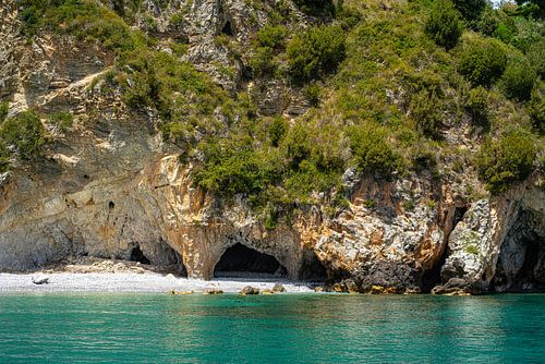Grotten bij Kaap Palinuro