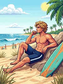 Une journée de détente à la plage sur Markus Gann