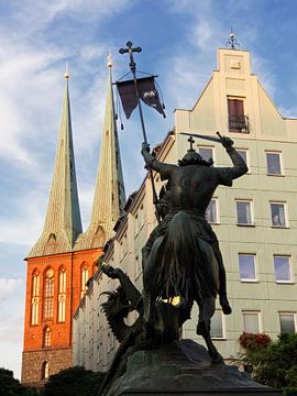 Berlin – Nikolaiviertel von Alexander Voss