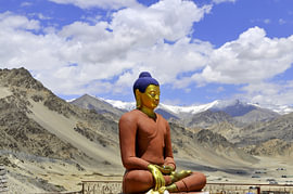 Big Buddha im Nubra Tal von Rita Fuchs