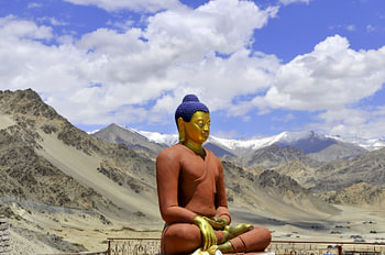 Big Buddha in the Nubra Valley