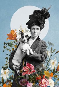 Summer Portrait with Dog