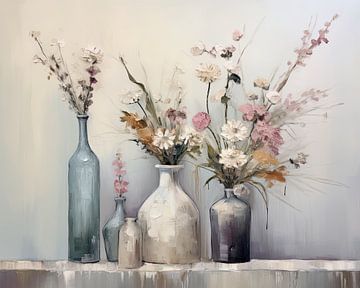 Peinture de fleurs sur Art Merveilleux