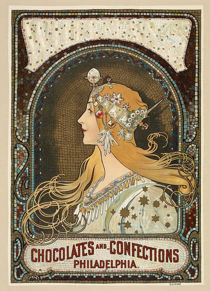 Zodiac, Alphonse Mucha van Meesterlijcke Meesters