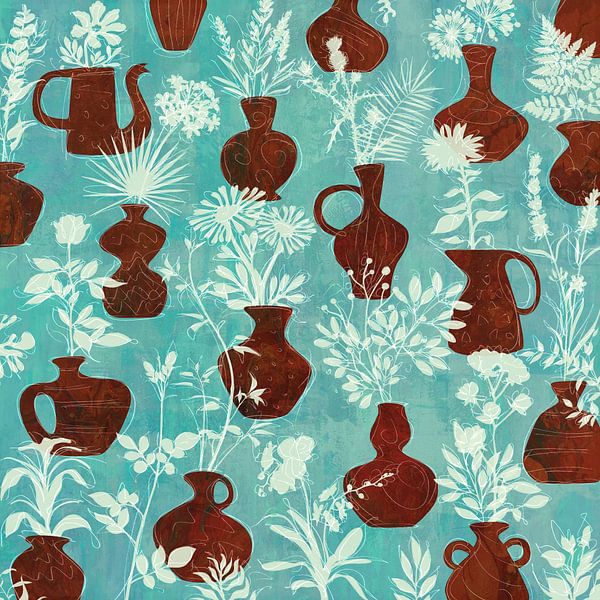 Ceramic pots by Joan Engels