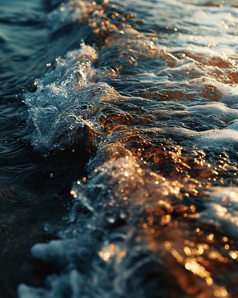 im Meer von fernlichtsicht