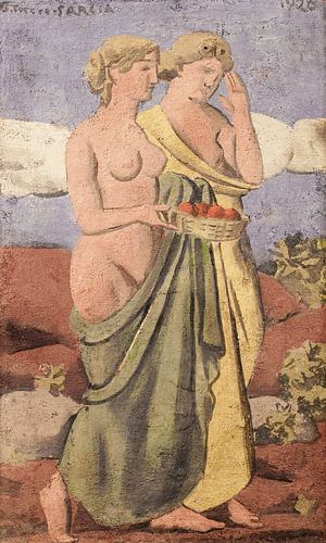 Joaquín Torres García - Vrouwen (1926)
