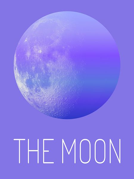 The moon by Hilde Remerie Photography and digital art