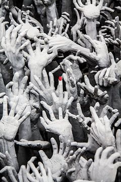 De handen van Wanhoop – White Temple, Chiang Rai