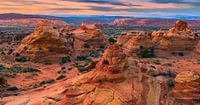 Sunset South Coyote Buttes, Arizona, États-Unis par Henk Meijer Photography Aperçu