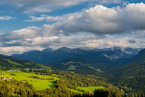 Prachtig alpenpanorama in Vorarlberg