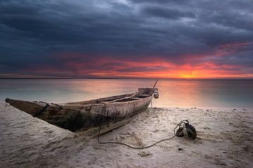 Zanzibar sunset by Vincent Xeridat