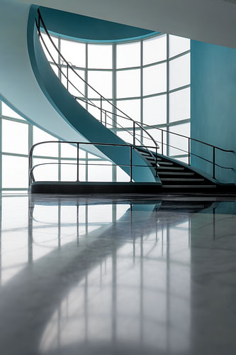 Symmetrie einer Treppe