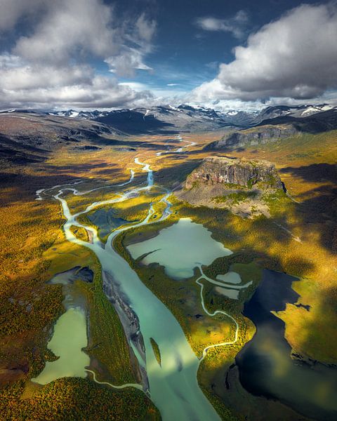 Parc national de Sarek par Niels Tichelaar