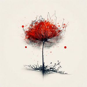 Roter Wald FRACTAL RED