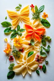 Nudeln Blumenmix von Poster Art Shop