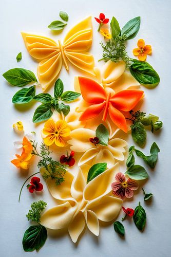 Pasta bloemenmix