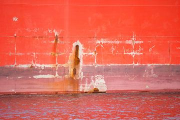 Schepen varend in de haven van scheepskijkerhavenfotografie