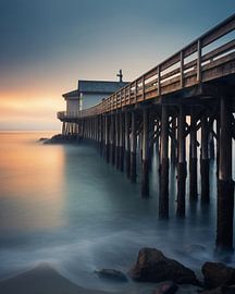 Pier at sunset