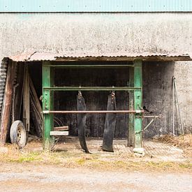 Poesie in französischem Dorf von Annelies Huijzer