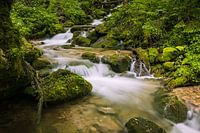 Groene Rötbach waterval, Duitsland