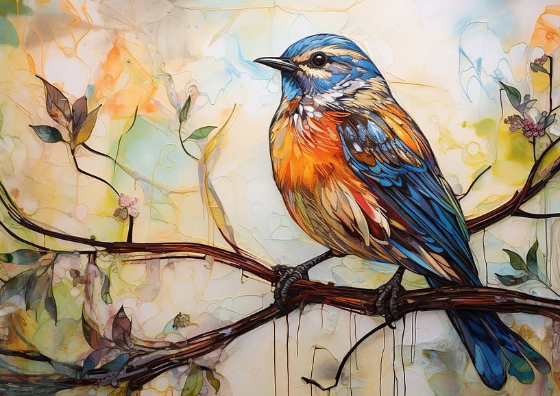 Painting Birds by Wonderful Art