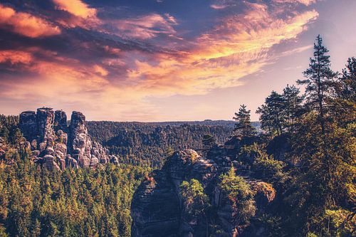 Bad Schandau Schrammsteine aan de Elbe